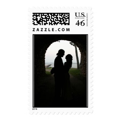 Lovers Finding Love Postage Stamps