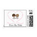 Lovers Heart-Bride and Groom -1 postage