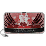 Lovers In Love Winged Hearts speakers