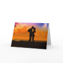 Lovers Kissing at Sunset on the Beach cards by beverlytazangel Lovers Kissing at Sunset on the Beach cards