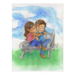 lovers postcard