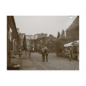 Lovers walking postcards