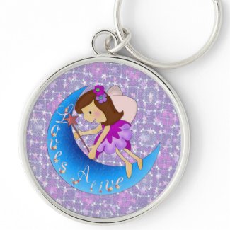 Loves Alive keychain
