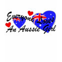 Loves Aussie Girl t-shirts by Method77 Loves Aussie Girl t-shirts