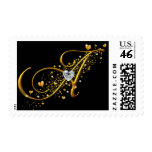 Love's Dream Initial A stamps