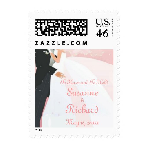 Love's Embrace Postage Stamp