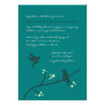 Love's Flight {Peacock} Invitations at Zazzle