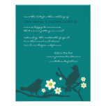 Love's Flight Save the Date {Peacock} Announcement at Zazzle