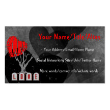 Love's Graveyard Business Card