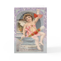 Love's Joker Vintage Valentine Card