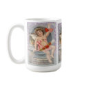 Love's Joker Vintage Valentine Mug by vintagegiftmall Love's Joker Vintage Valentine Mug
