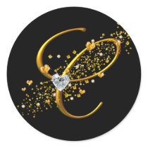 Love's Magic C monogram stickers