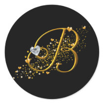 Love's Magic Monogram B stickers