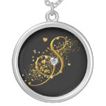 Love's Magic S Initial Pendants