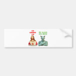 Loves Me -- Loves Me Not (Original Design) Bumper Stickers