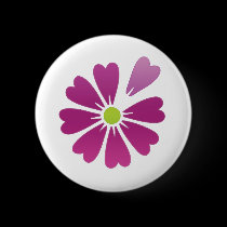 loves me not .. loves me buttons