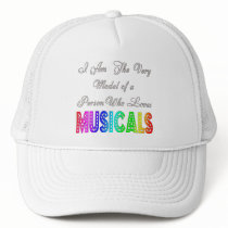 Loves Musicals Hat by Showtune_Nation Loves Musicals Hat
