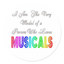 Loves Musicals Stickers stickers