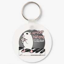 Loves Popcorn! keychains by hamsteronapiano Loves Popcorn! keychains
