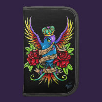 "Loves Reign" Rainbow Swallow Tattoo Art Planner rickshaw folios