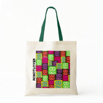 Loves Robots purse Canvas Bags