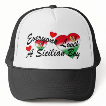 Loves Sicilian Boy Hat