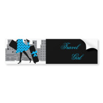 Loves to Travel bumper stickers