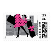 Loves to Travel postage