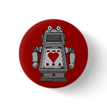 Lovesick Robot Button