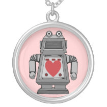 Lovesick Robot Necklace