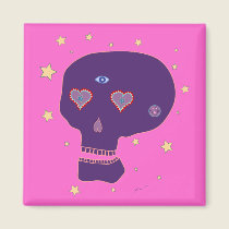 LoveSkull Magnet magnets