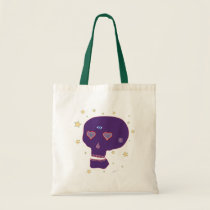 LoveSkull Tote bags