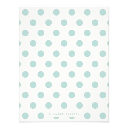 Lovestruck A2 Women's Stationery - Mint Custom Invites