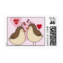 Lovey Birds Postage postage by Birdique Lovey Birds Postage postage