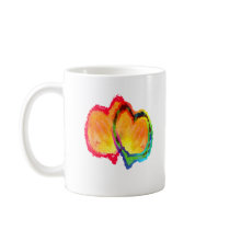 Lovey Dovey Lovebirds Coffee Mugs