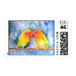 Lovey Dovey Lovebirds stamps