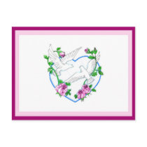 "Lovey Dovey" postcard