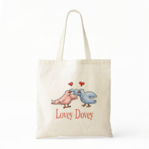 Lovey Dovey Valentines Day Tote-bag bags