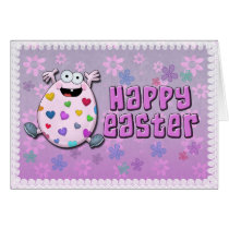 Lovey the Happy Easter Egg Greeting Cards