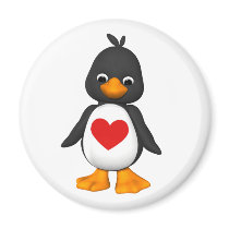 Lovey The Penguin Magnet
