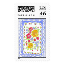 Lovie and Dodge - 40s Tablecloth postage