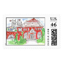 Lovie and Dodge A-Campus postage by lovieanddodge Lovie and Dodge A-Campus postage