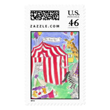 Lovie and Dodge Big Top Postage