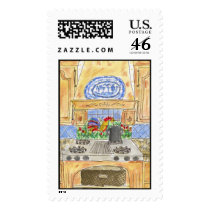 Lovie and Dodge Bon Appetit postage