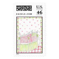 Lovie and Dodge Bunny Crib postage by lovieanddodge Lovie and Dodge Bunny Crib postage