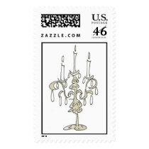 Lovie and Dodge Candelabra Stamp by lovieanddodge Lovie and Dodge Candelabra Stamp