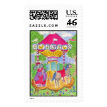 Lovie and Dodge Carousel Postage