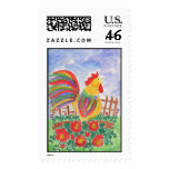 Lovie and Dodge - Chanticleer Stamp