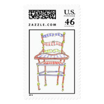 Lovie and Dodge - Highchair postage by lovieanddodge Lovie and Dodge - Highchair postage