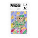 Lovie and Dodge - Little Boy Bear postage